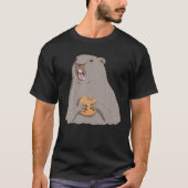 Groundhog Day Gift Funny Woodchuck T-shirt Retro C (Voorkant)