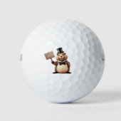 Groundhog Day Golfballen (Voorkant)