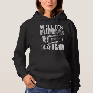 Groundhog day grappig, dag van grondgijzeling weer hoodie