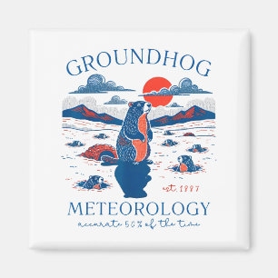 Groundhog Day Grappige Quote Respecteer De Schaduw Magneet