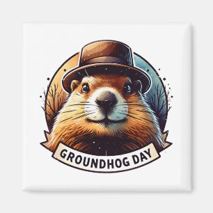 Groundhog Day, Groundhog Magneet