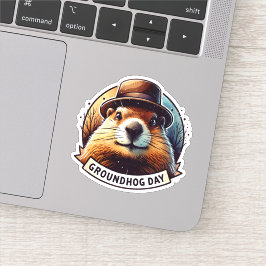 Groundhog Day, Groundhog Sticker
