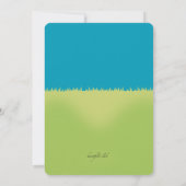 Groundhog Day Invitation Kaart (Achterkant)