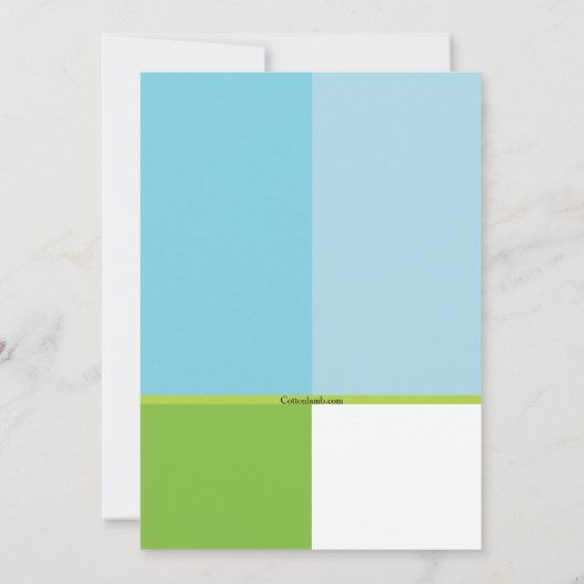 Groundhog Day Invitation Kaart (Achterkant)