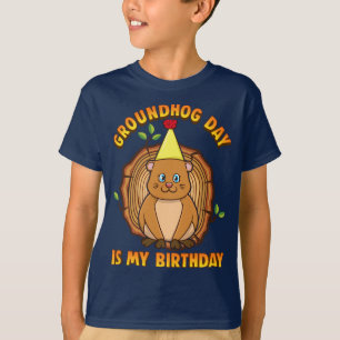 Groundhog Day is mijn geboortedag T-shirt