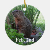 Groundhog Day Keramisch Ornament (Voorkant)