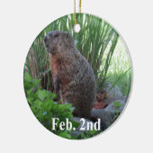Groundhog Day Keramisch Ornament (Links)