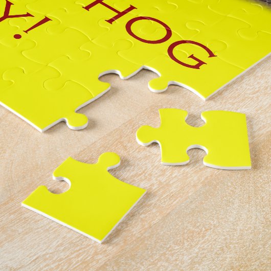 Groundhog Day Kiss Legpuzzel (Zijkant)