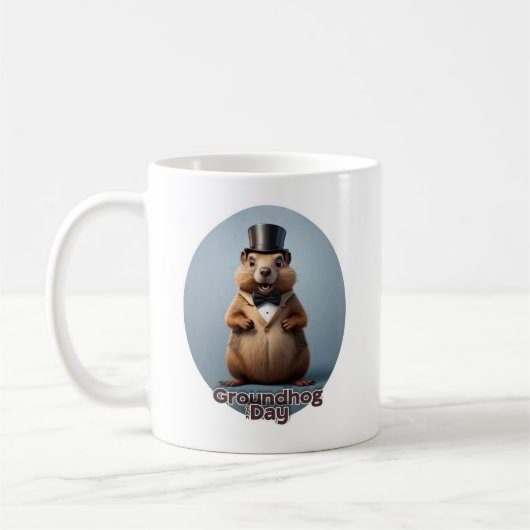 Groundhog Day Koffiemok (Links)