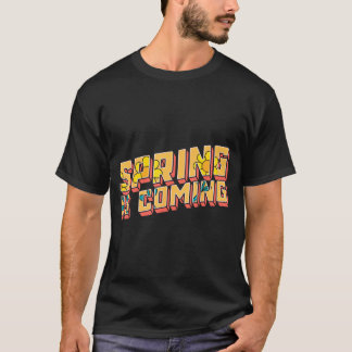 Groundhog Day Lente Komt Aankomende Grappige Manne T-shirt