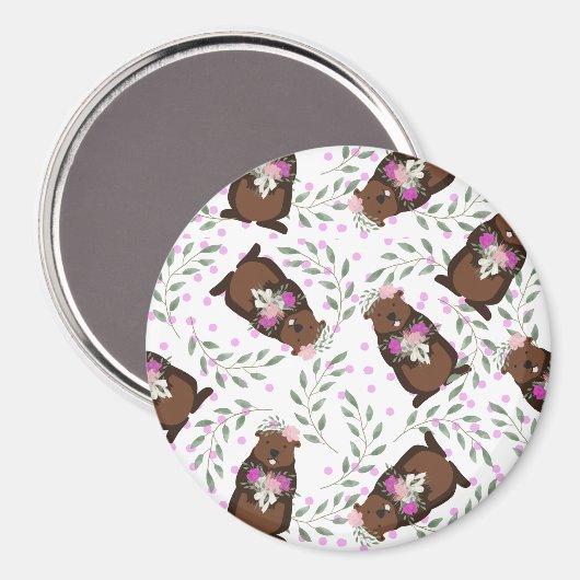 Groundhog Day Magnet (Voorkant / Achterkant)