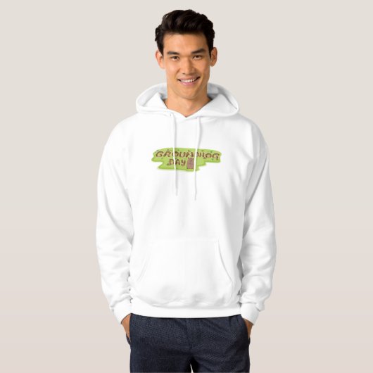 Groundhog Day Mannen Hoodie (Voorkant volledig)