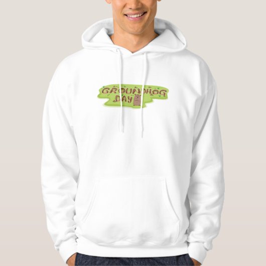 Groundhog Day Mannen Hoodie (Voorkant)