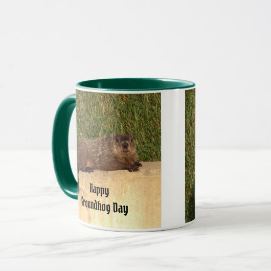 Groundhog Day Mok (Voorkant links)