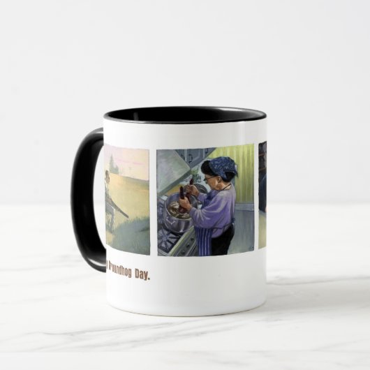 Groundhog Day Mok (Voorkant links)