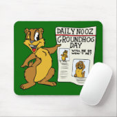 "Groundhog Day News" MousePad Muismat (Met muis)