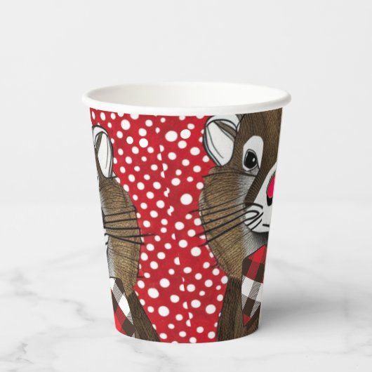 Groundhog Day Papieren Bekers (Achterkant)