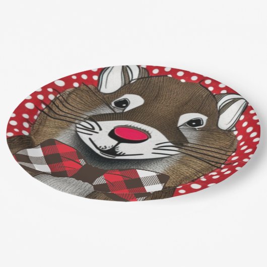 Groundhog Day Papieren Bordje (Gekanteld)