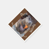 Groundhog Day papieren servetten (Hoek)