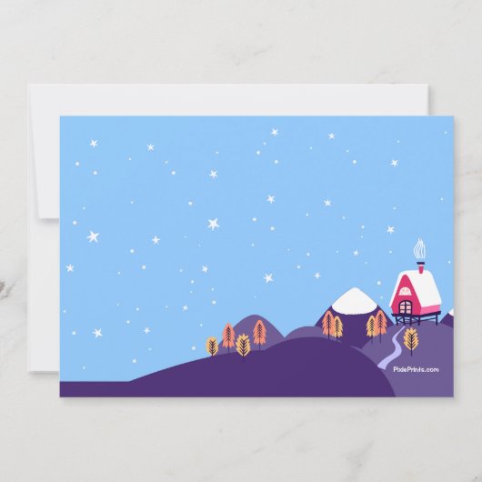 Groundhog Day Party Invitation Kaart (Achterkant)