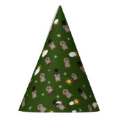 Groundhog Day-patroon Feesthoedjes (Links)