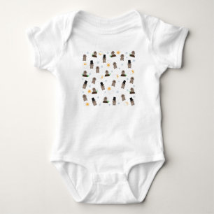 Groundhog Day Patroon Romper