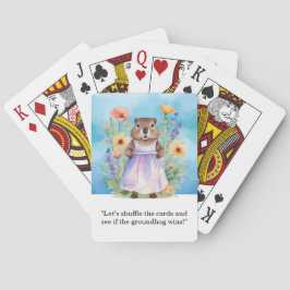 Groundhog Day Poker Cards - Leuk en eigenzinnig Pokerkaarten