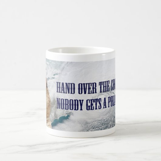 Groundhog Day Polar Vortex Koffiemok (Center)