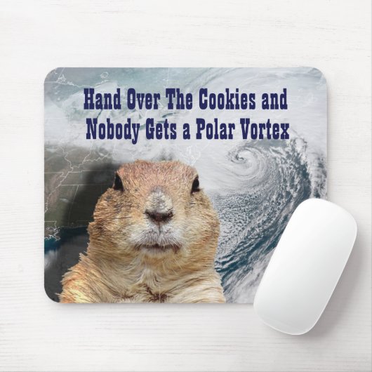 Groundhog Day Polar Vortex Muismat (Met muis)