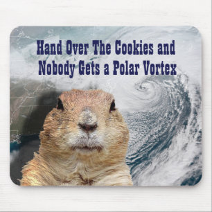 Groundhog Day Polar Vortex Muismat