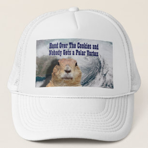 Groundhog Day Polar Vortex Trucker Pet