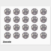 Groundhog Day Preditions - Meteo Marmotte Ronde Sticker (Vel)
