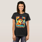 Groundhog Day Respecteer De Schaduw Grappige Humor T-shirt (Voorkant volledig)