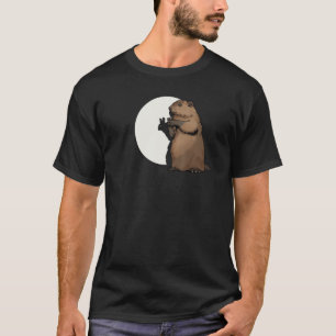 Groundhog Day Shadow Puppet Funny Gift T-shirt
