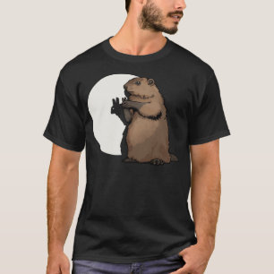 Groundhog Day Shadow Puppet Funny Gift T-shirt