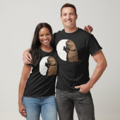 Groundhog Day Shadow Puppet Funny Gift T-shirt (Unisex)