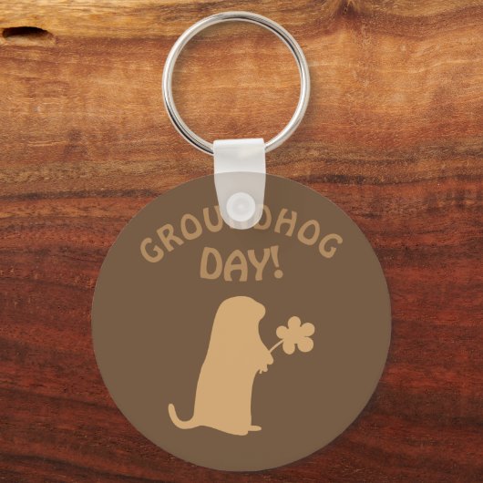 Groundhog Day Sleutelhanger (Voorkant)