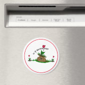 Groundhog Day Spring Magneet (Insitu (Vaatwasser))