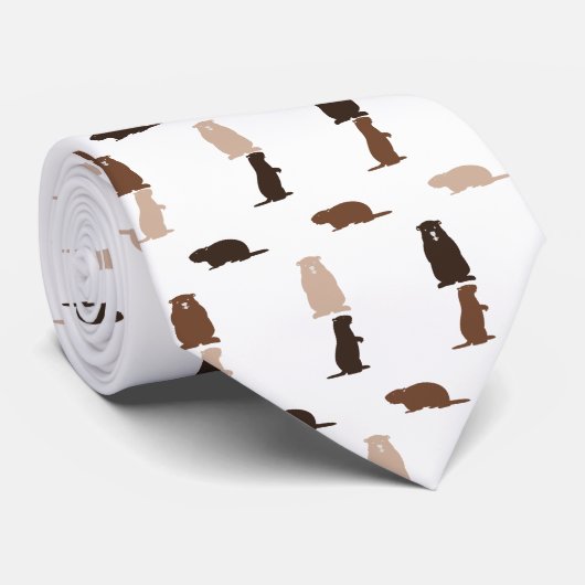 Groundhog Day Stropdas (Opgerold)