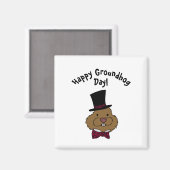 Groundhog Day | Stropdas Magnet bovenaan (Voorkant / Achterkant)