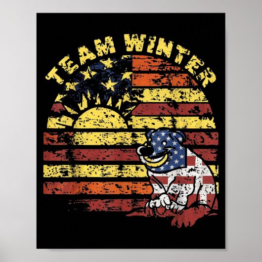 Groundhog Day Team Winter V6 Poster (Voorkant)