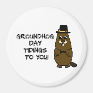 Groundhog Day tiendagen voor jou! Magneet