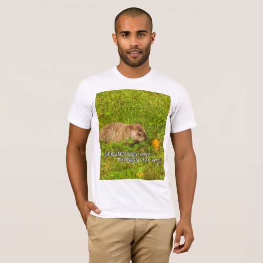 Groundhog Day tiendagen voor jou! t-shirt (Voorkant volledig)
