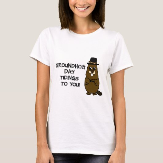 Groundhog Day tiendagen voor jou! T-shirt (Voorkant)