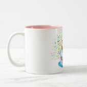 Groundhog Day Tweekleurige Koffiemok (Links)