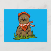 Groundhog Day-Valentijn Briefkaart (Voorkant)