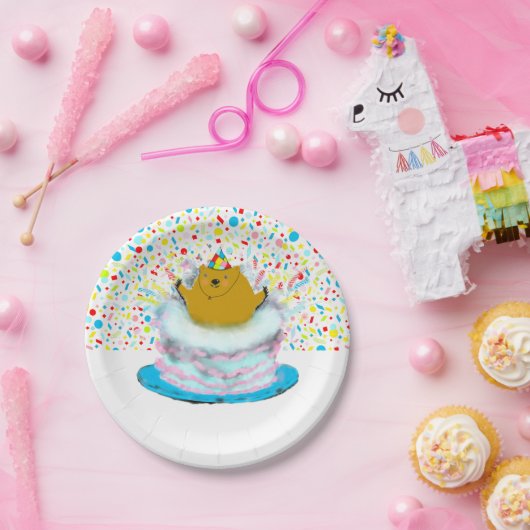 Groundhog Day verjaardagsfeestje Papieren Bordje (Feest)