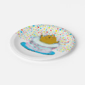 Groundhog Day verjaardagsfeestje Papieren Bordje (Gekanteld)