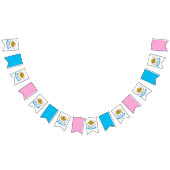 Groundhog Day verjaardagsfeestje Vlaggetjes (Alle)