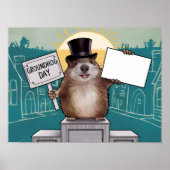 Groundhog Day viering Poster (Voorkant)
